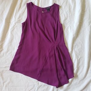White house black market M tank top purple